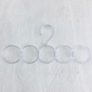 Clear designer hanger brand New organizer